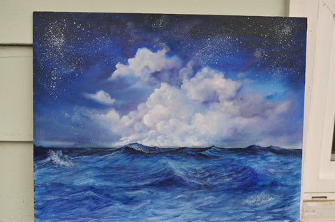 Midnight Oceans Print